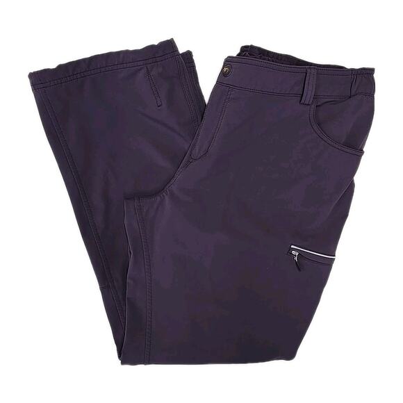 Duluth Womens Black Hills Water-Repellent Winter Pants Sz 18 X 31 Purple - Picture 9 of 16